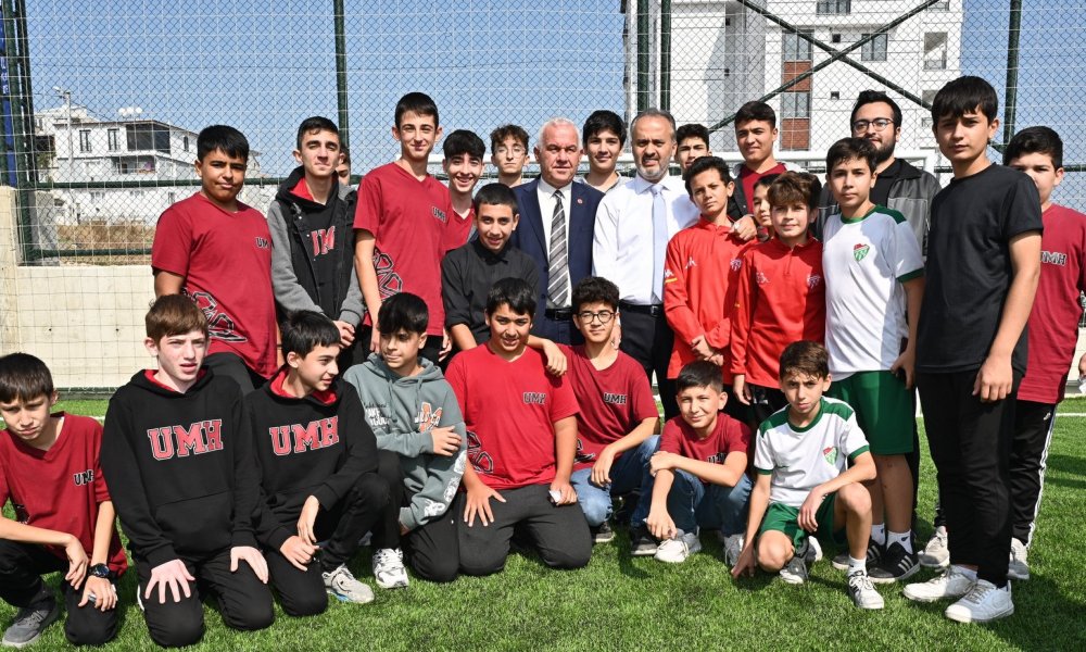 BÜYÜKŞEHİR'DEN GENÇLERE BİR TESİS DAHA