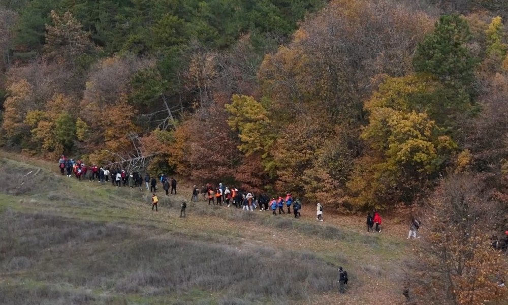 YENİŞEHİR’DE DOĞA YÜRÜYÜŞÜ BÜYÜK İLGİ GÖRDÜ