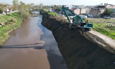 DERELER TAŞKIN RİSKİNE KARŞI TEMİZLENİYOR