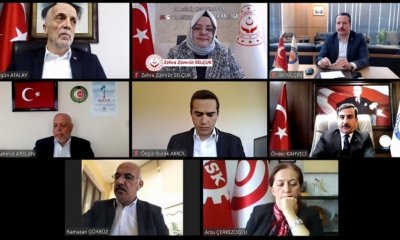 Sendika Başkanları Telekonferans Yöntemi İle Bakanlar Albayrak ve Selçuk İle Görüştü