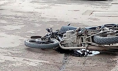 MOTOSİKLET KAZASI YAPAN ÇOCUKLAR YARALANDI