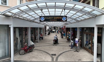 TARİHİ BALIBEY ÇARŞISI'NA KONFOR GELDİ