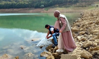 YENİŞEHİR GÖLETLERİNE 90 BİN ADET SAZAN YAVRUSU BIRAKILDI